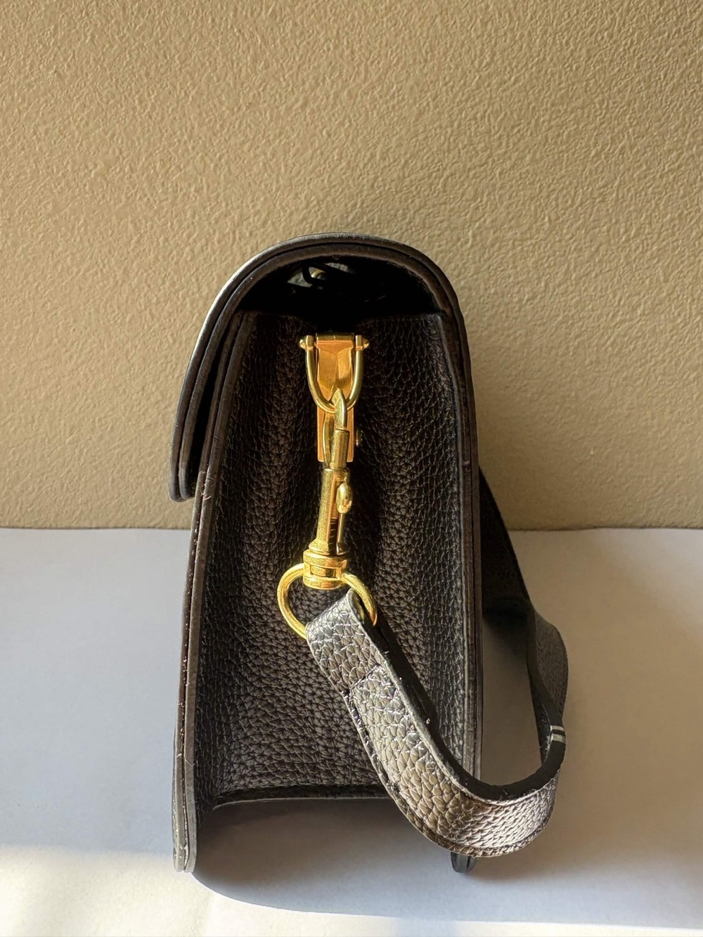 Coach Tabby Bag Black and Beige - Picture 3 of 4